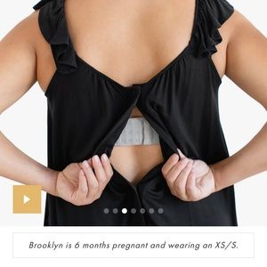 Kindred Bravely XS Labor & Delivery Gown